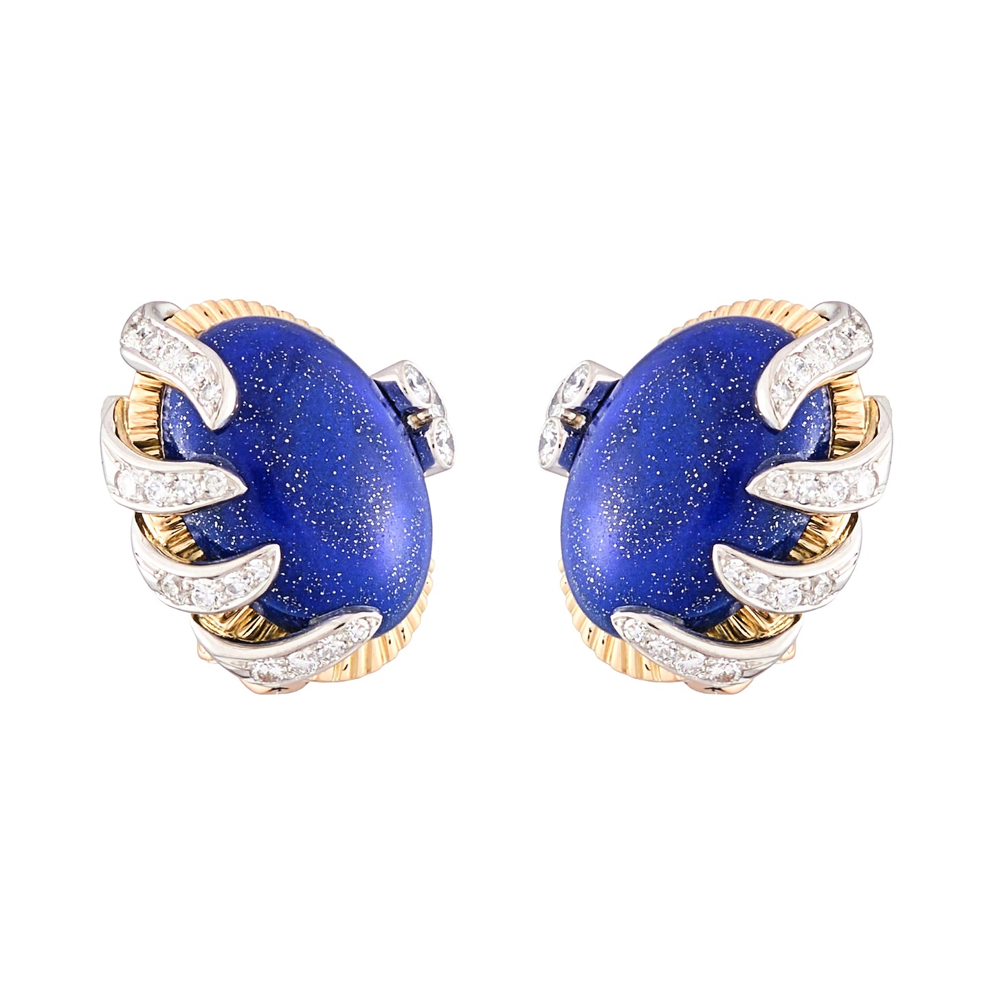 Andre Vassort Lapis Lazuli Earrings
