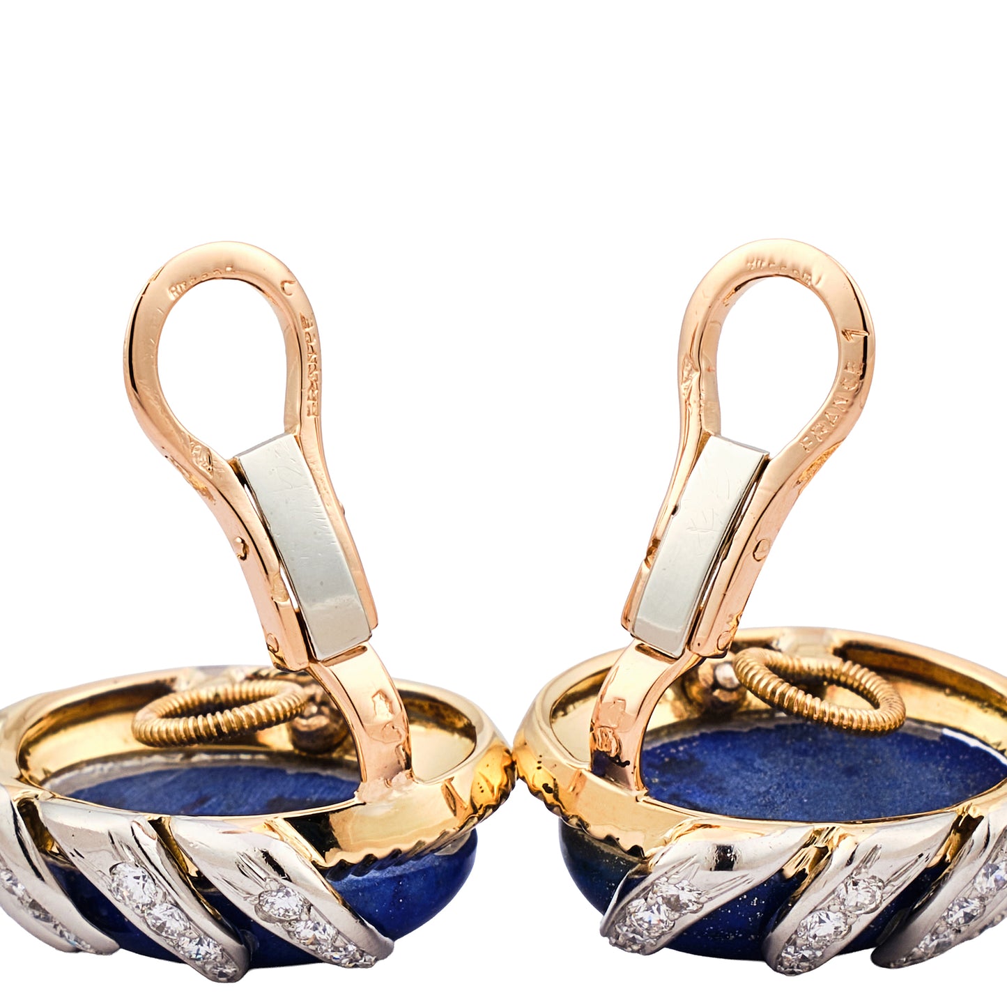 Andre Vassort Lapis Lazuli Earrings