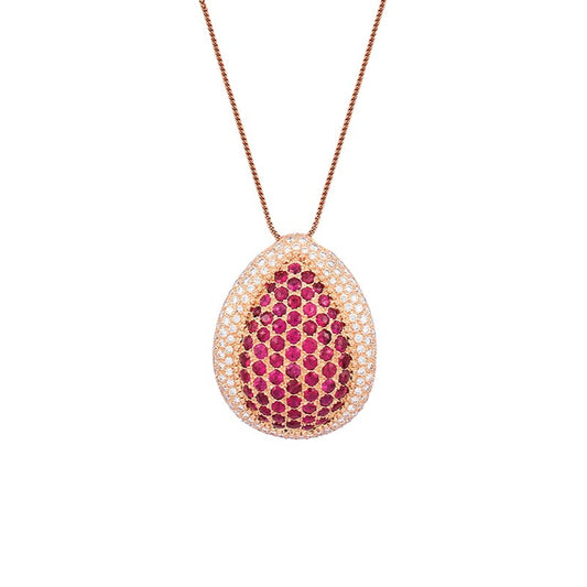 Mouawad Rosette Ruby Pendant
