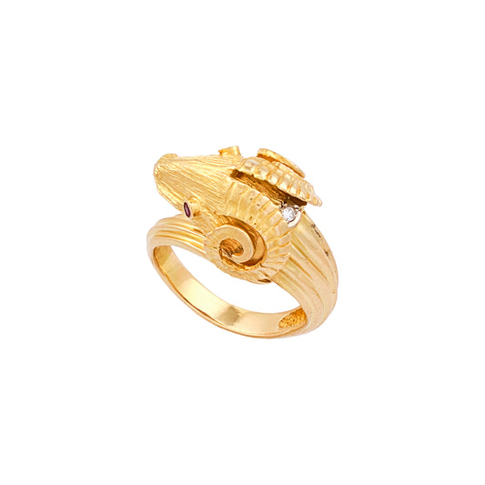 Lalaounis Ram Ring
