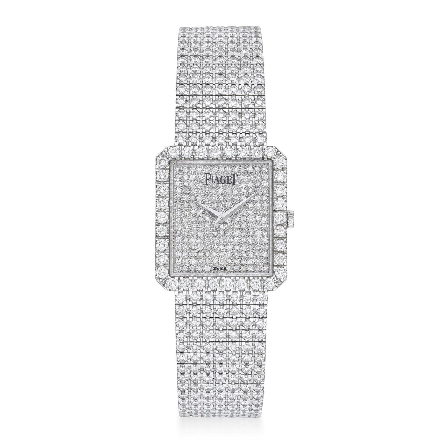 Piaget Rectangle Diamond Watch