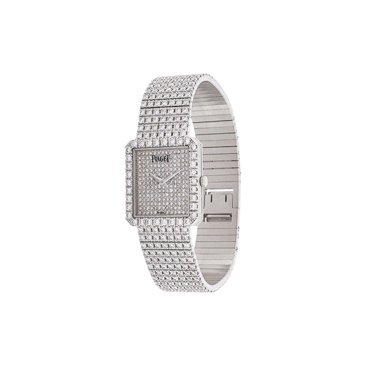 Piaget Rectangle Diamond Watch