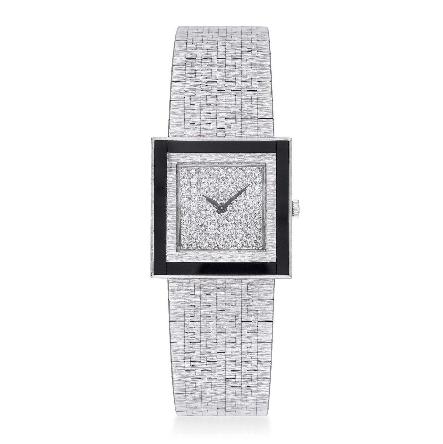 Piaget Onyx and Diamond Watch