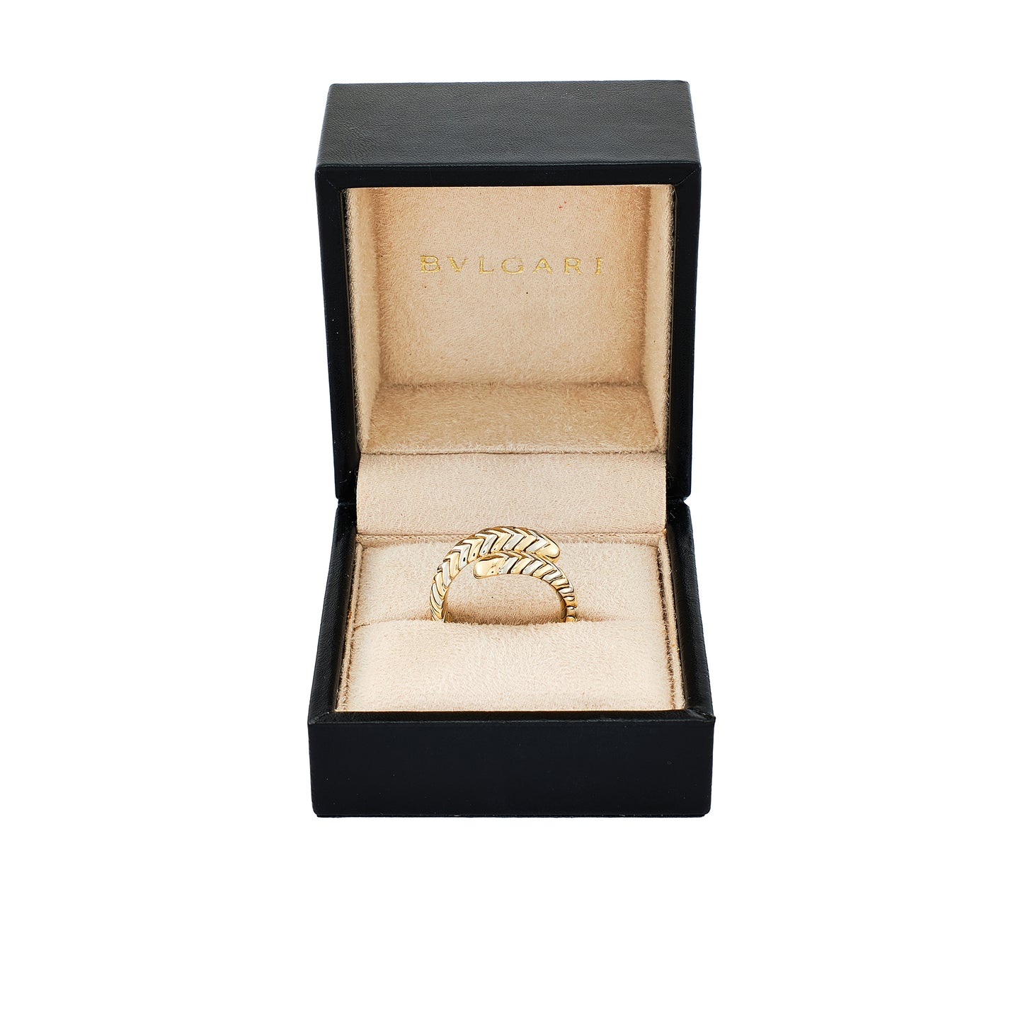 Bvlgari 'Spiga' Gold Ring
