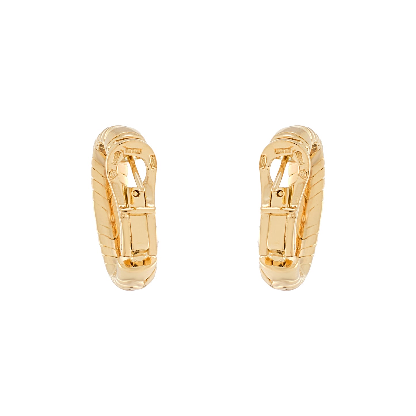 Bvlgari 'Spiga' Gold Earrings