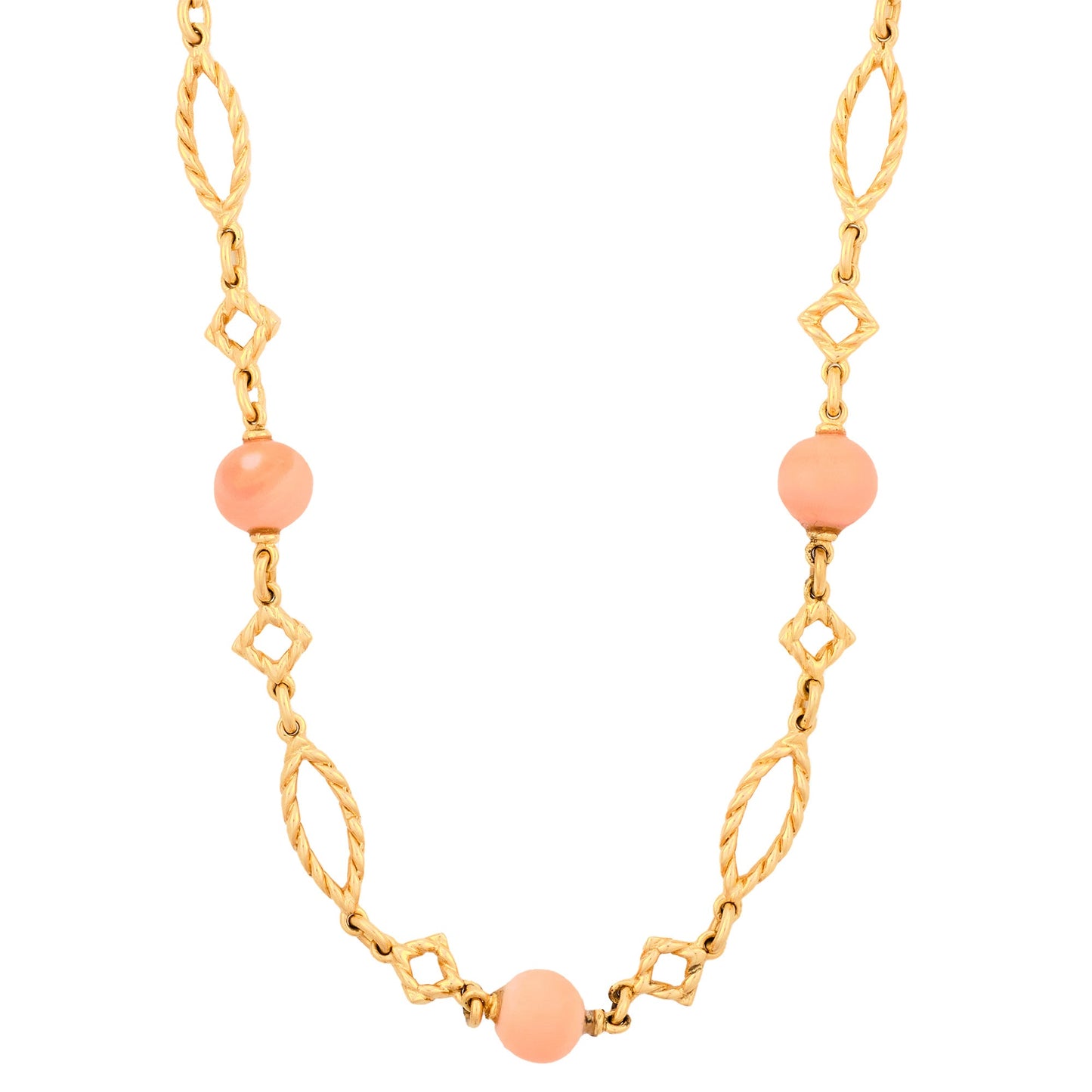 Cartier Angel Skin Coral Long Necklace