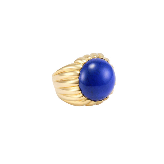 Vintage French Lapis Lazuli Ring