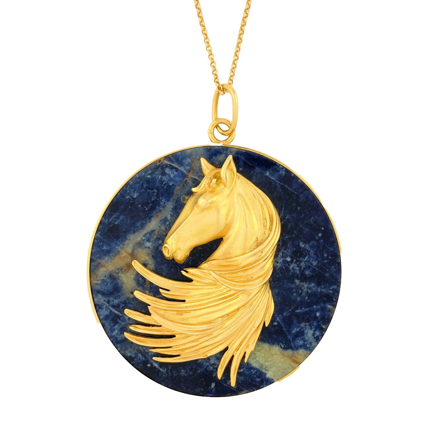 Vintage Horse Head Pendant