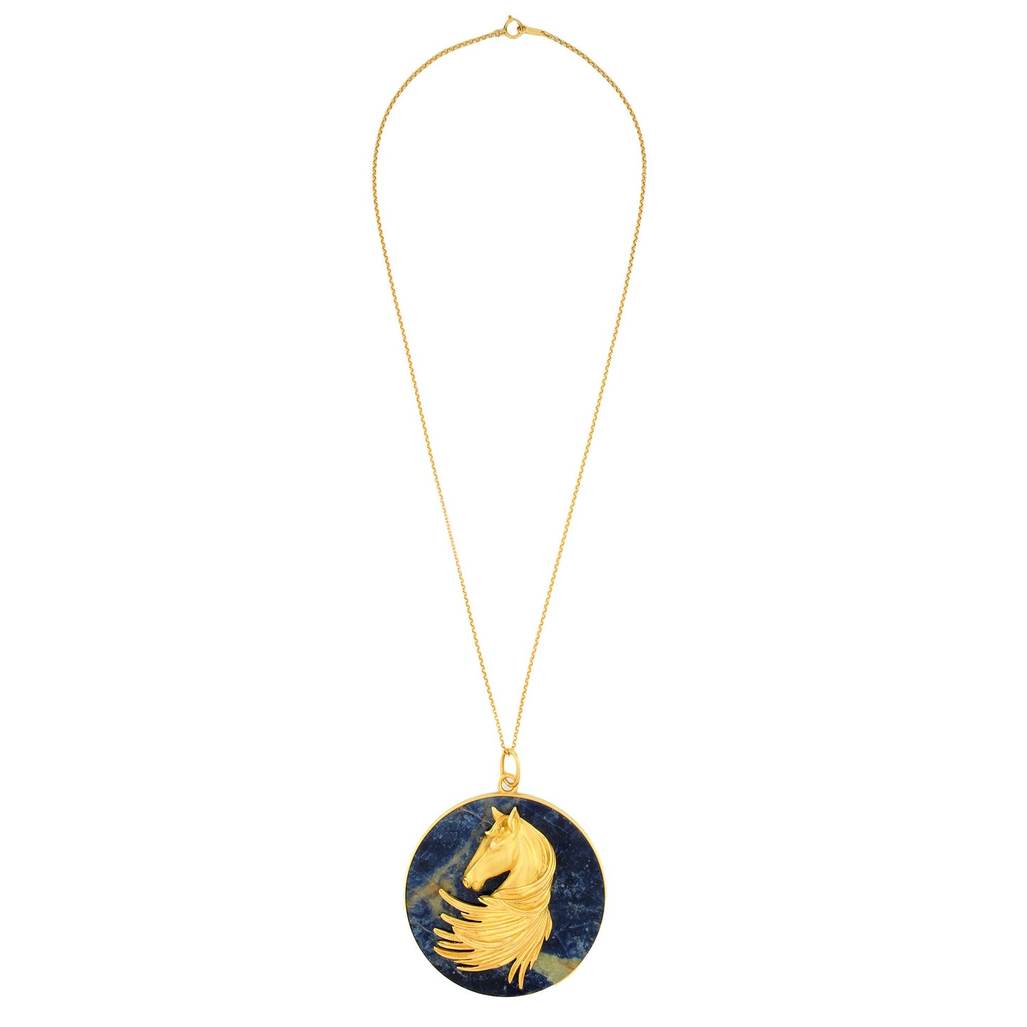 Vintage Horse Head Pendant