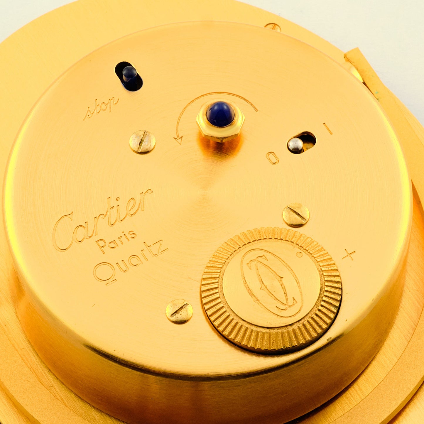 Cartier Baignoire Alarm Desk Clock