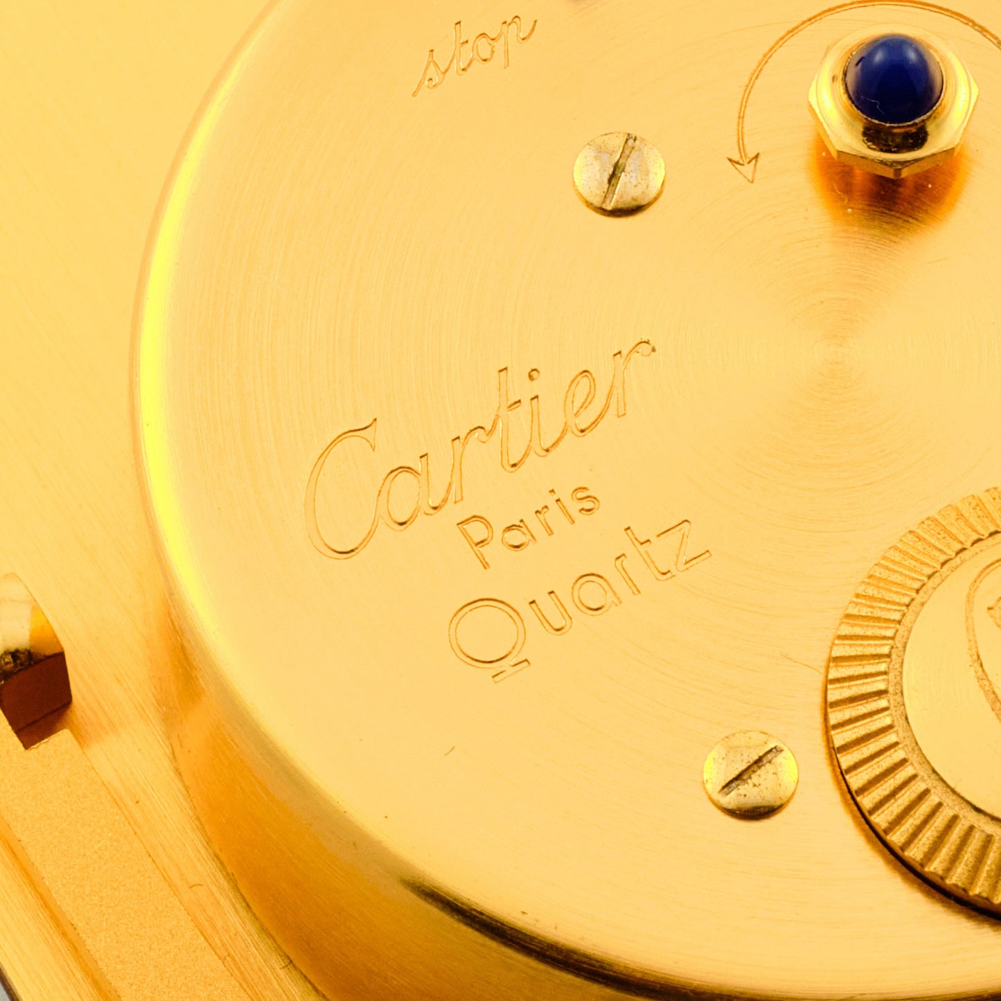 Cartier Baignoire Alarm Desk Clock