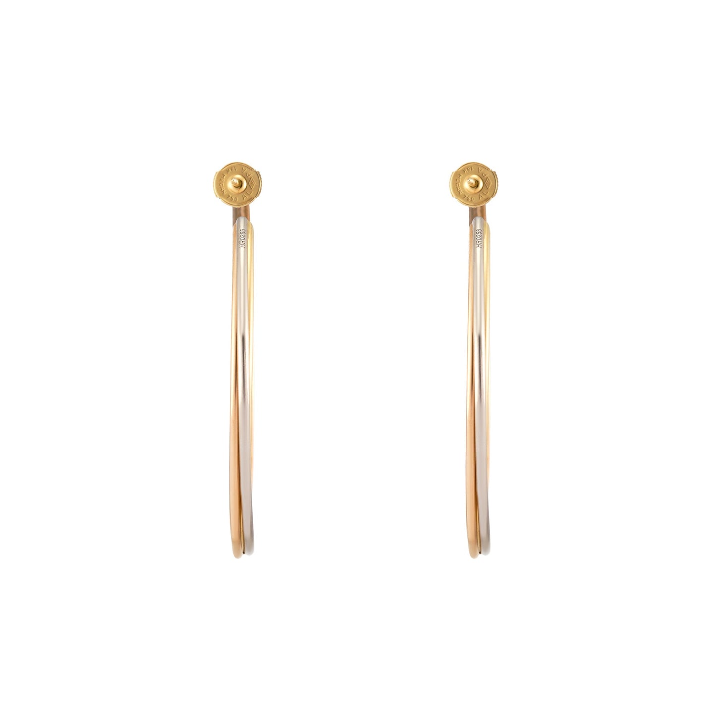 Cartier Trinity Hoop Earrings