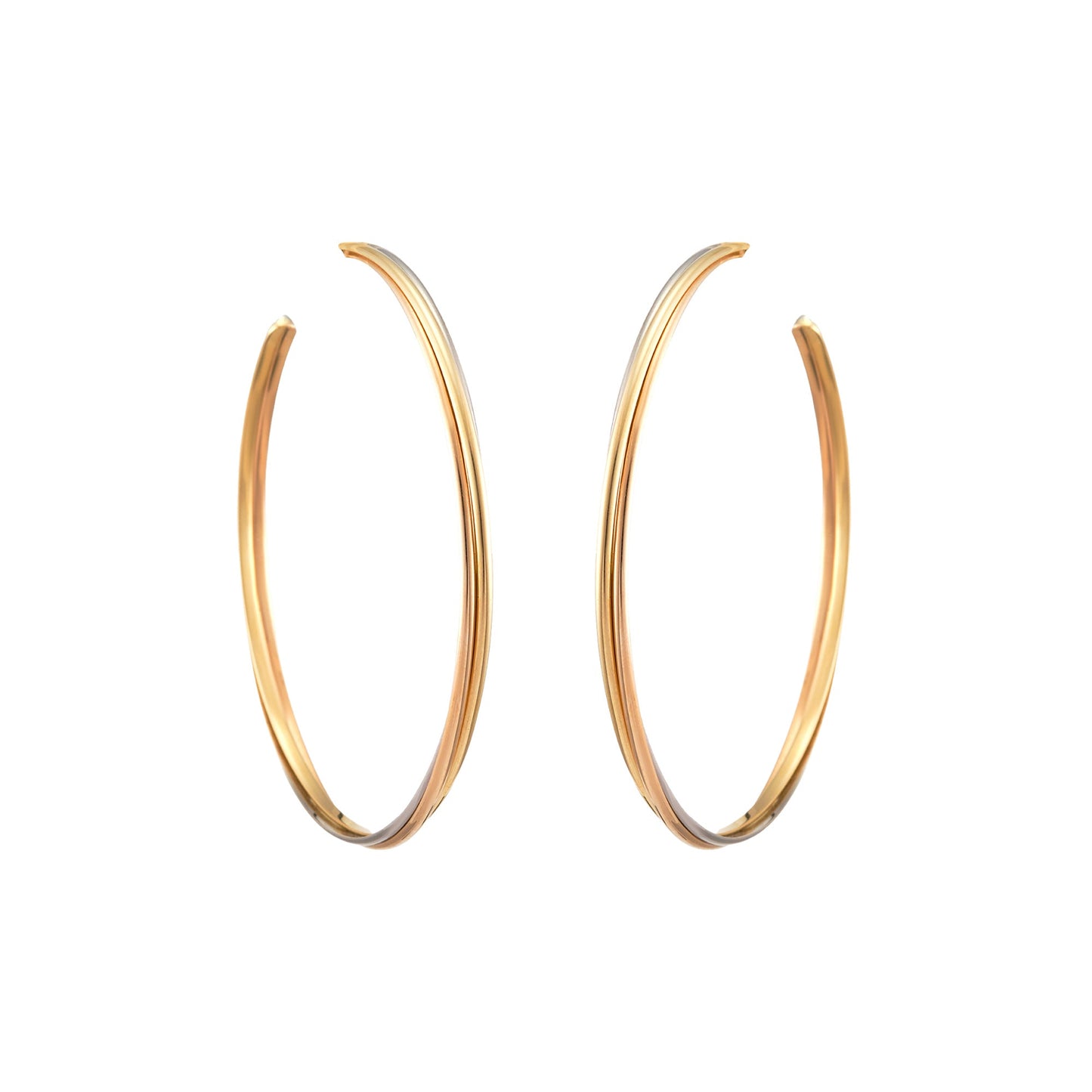 Cartier Trinity Hoop Earrings