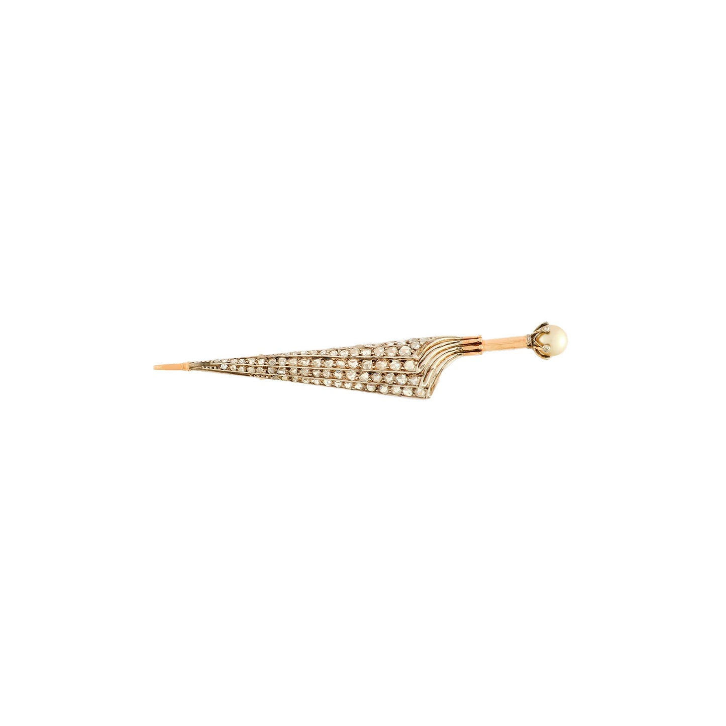 Vintage Umbrella Brooch