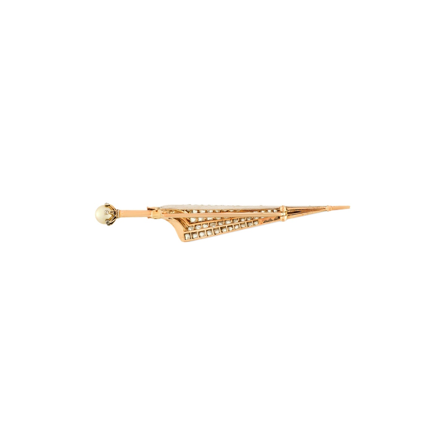 Vintage Umbrella Brooch