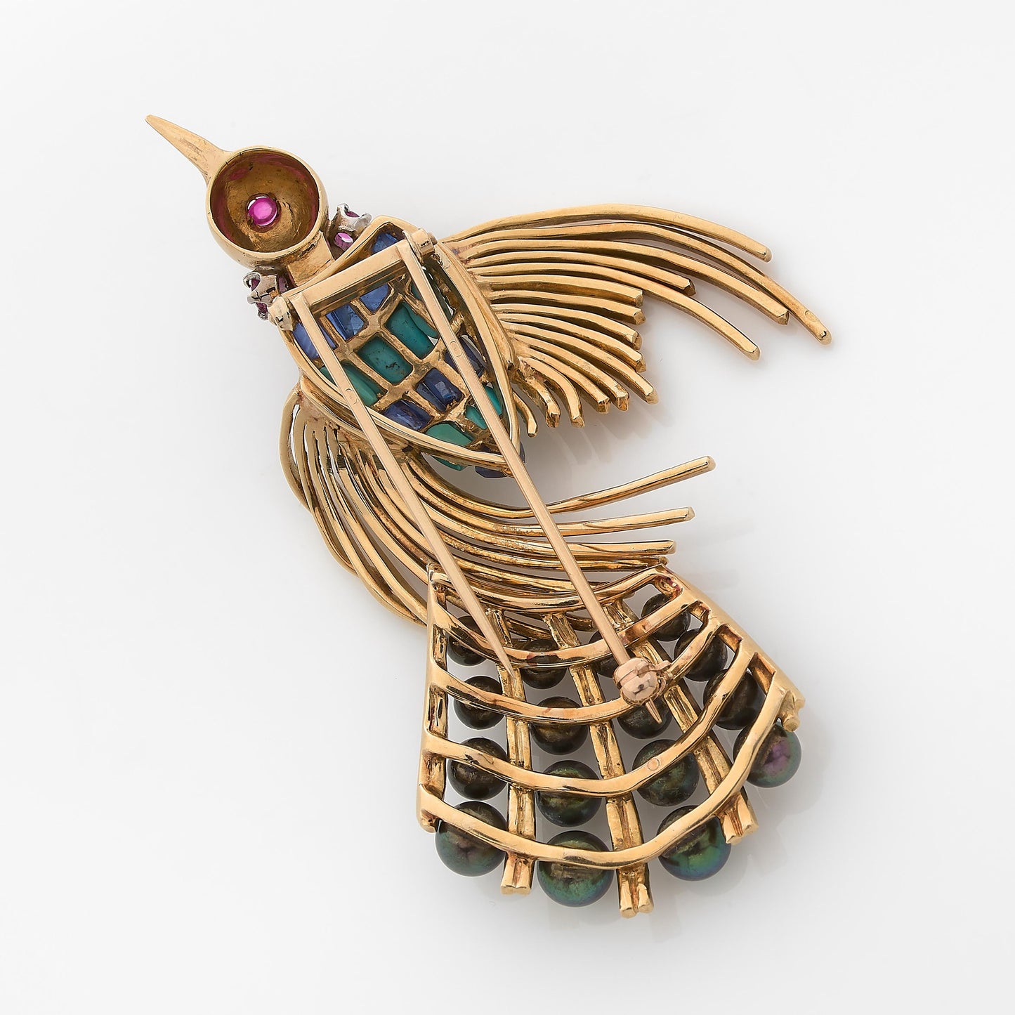 Vintage Bird Brooch
