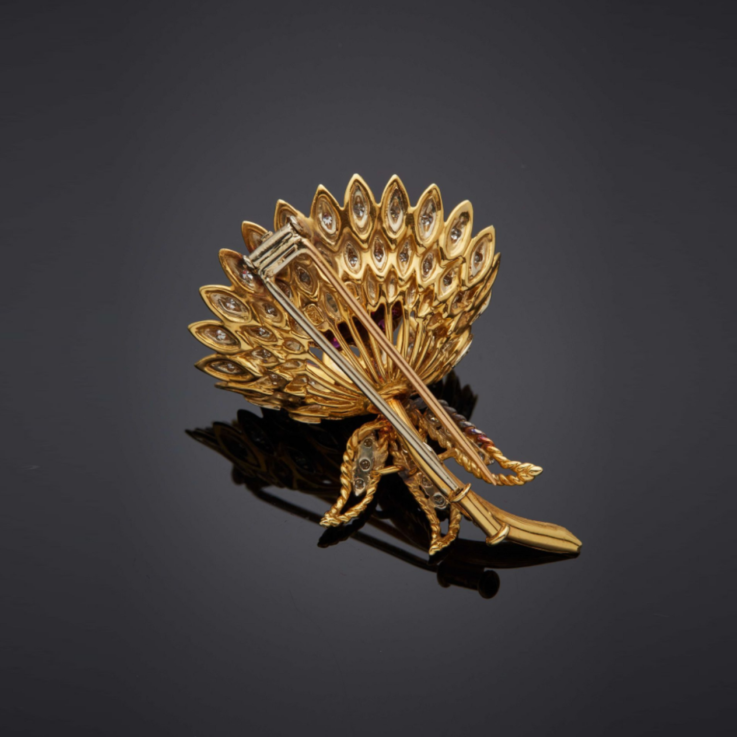 Vintage Flower Brooch