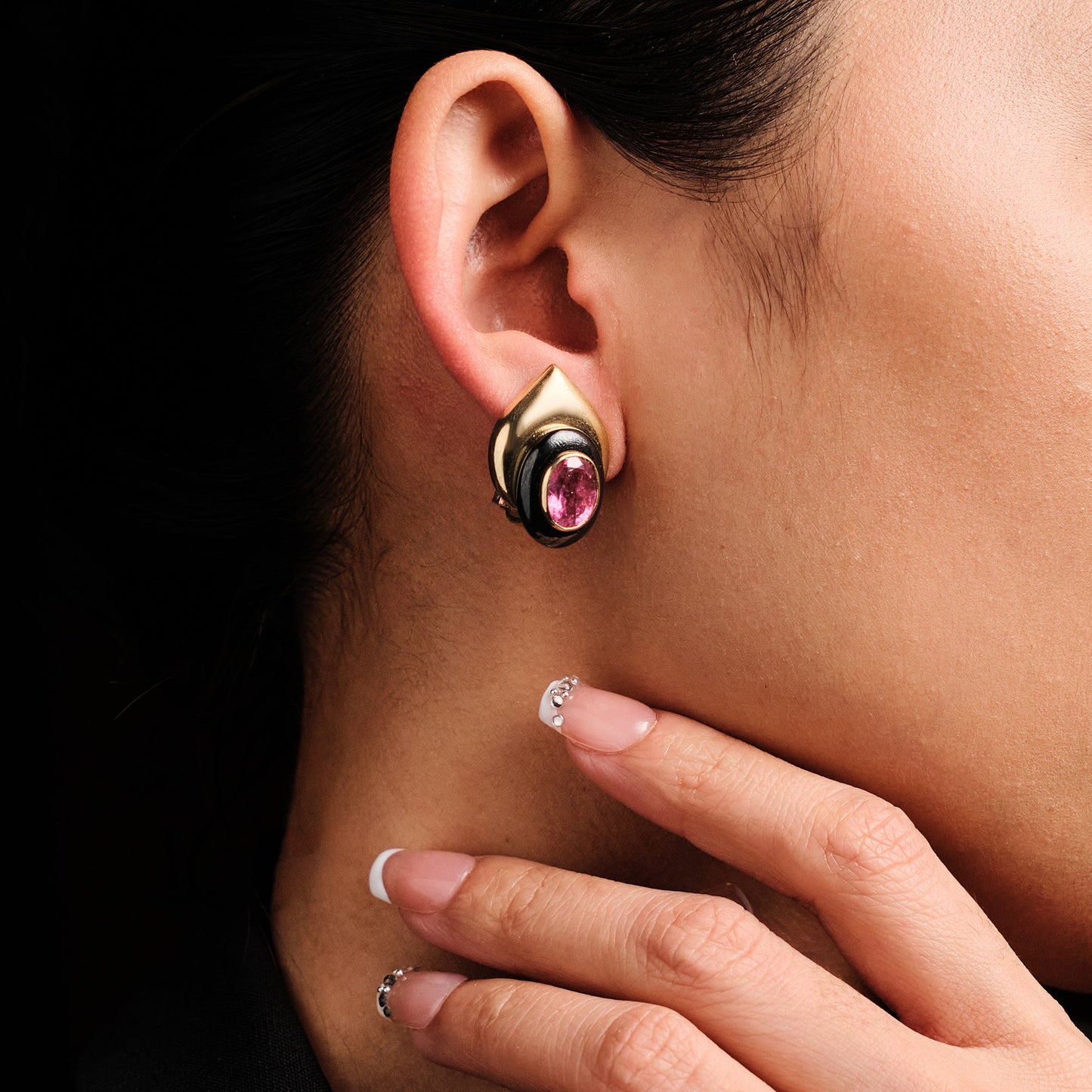 Andre Vassort Tourmaline Earrings