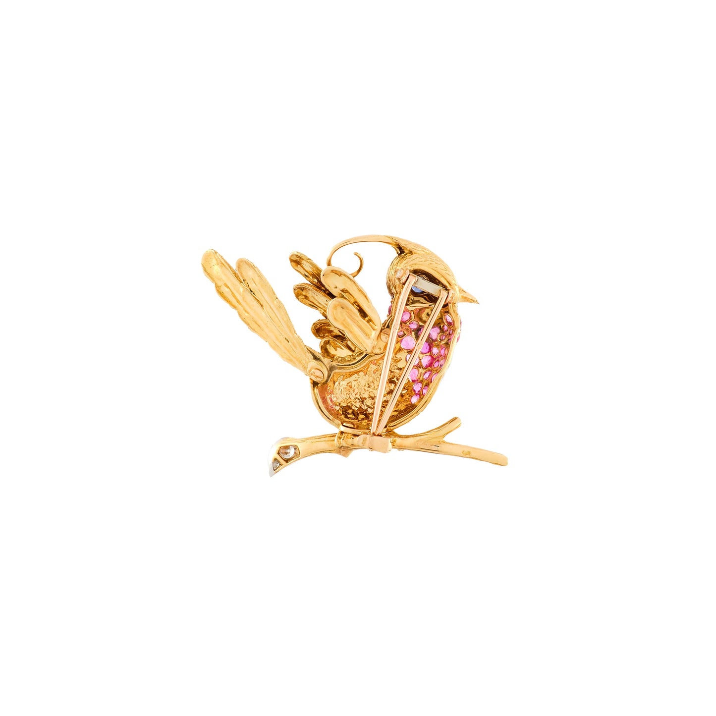 F Chirol Bird Brooch