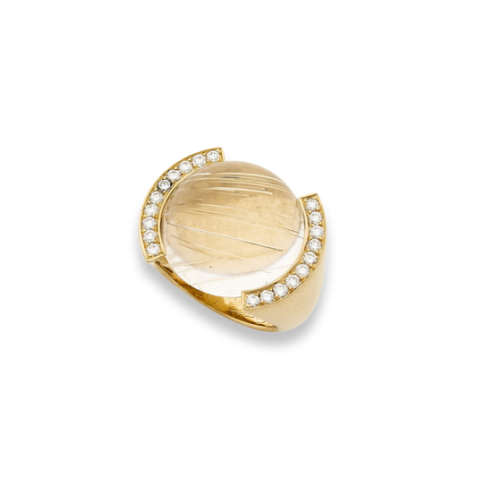 Cartier "So Pretty" Rutile Quartz Ring
