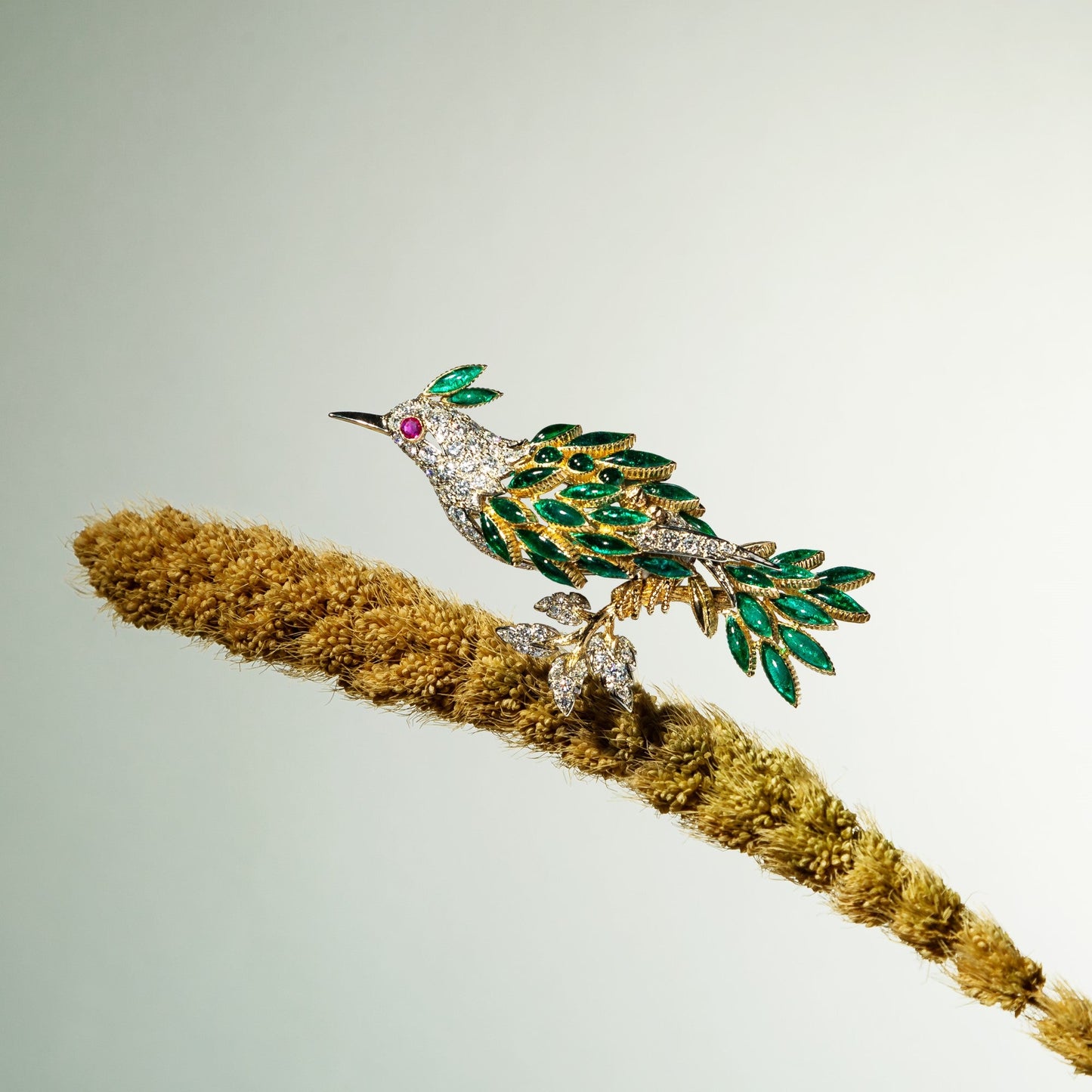 Vintage Bird Brooch