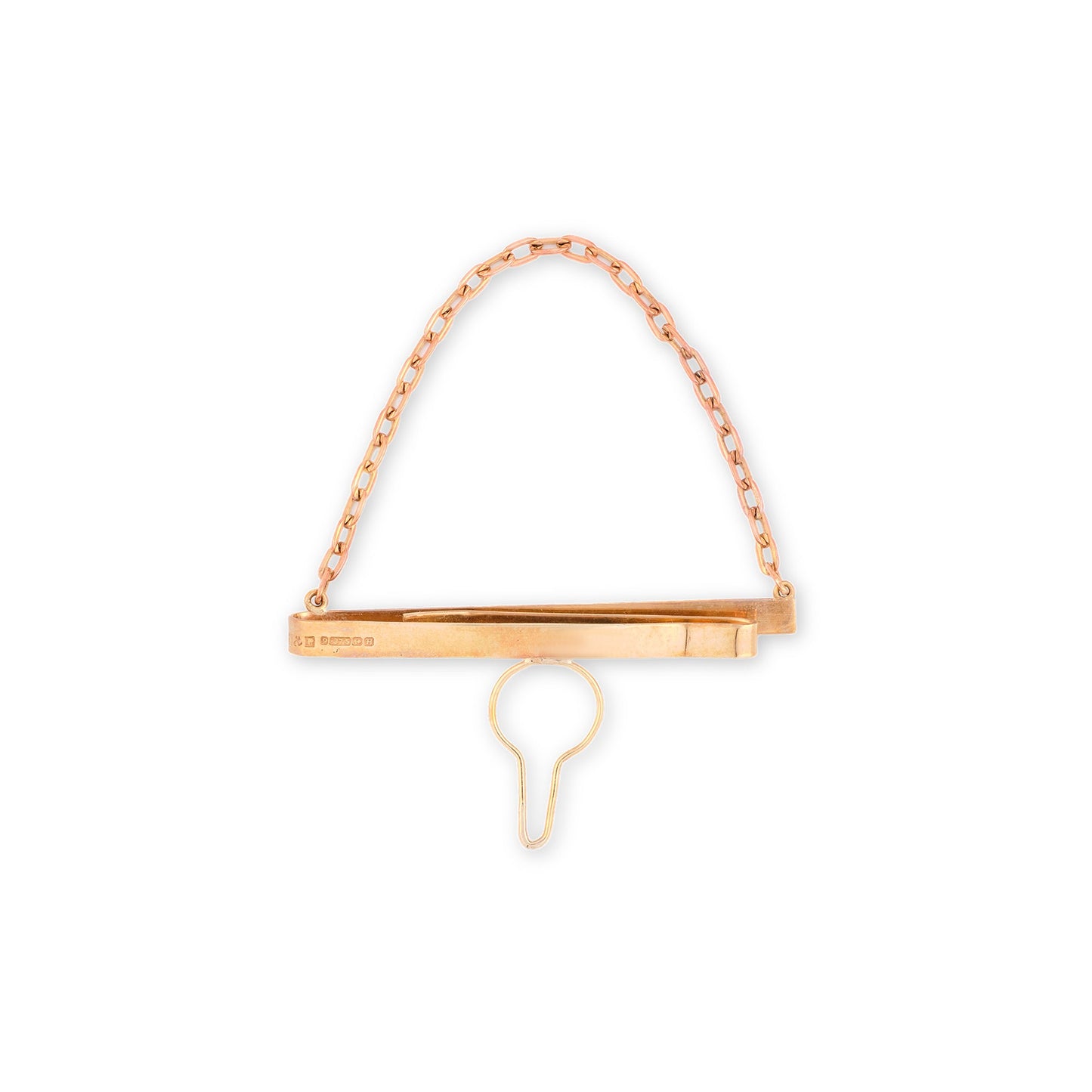 English Cigar Wedge Cutter and Tie Clip Set