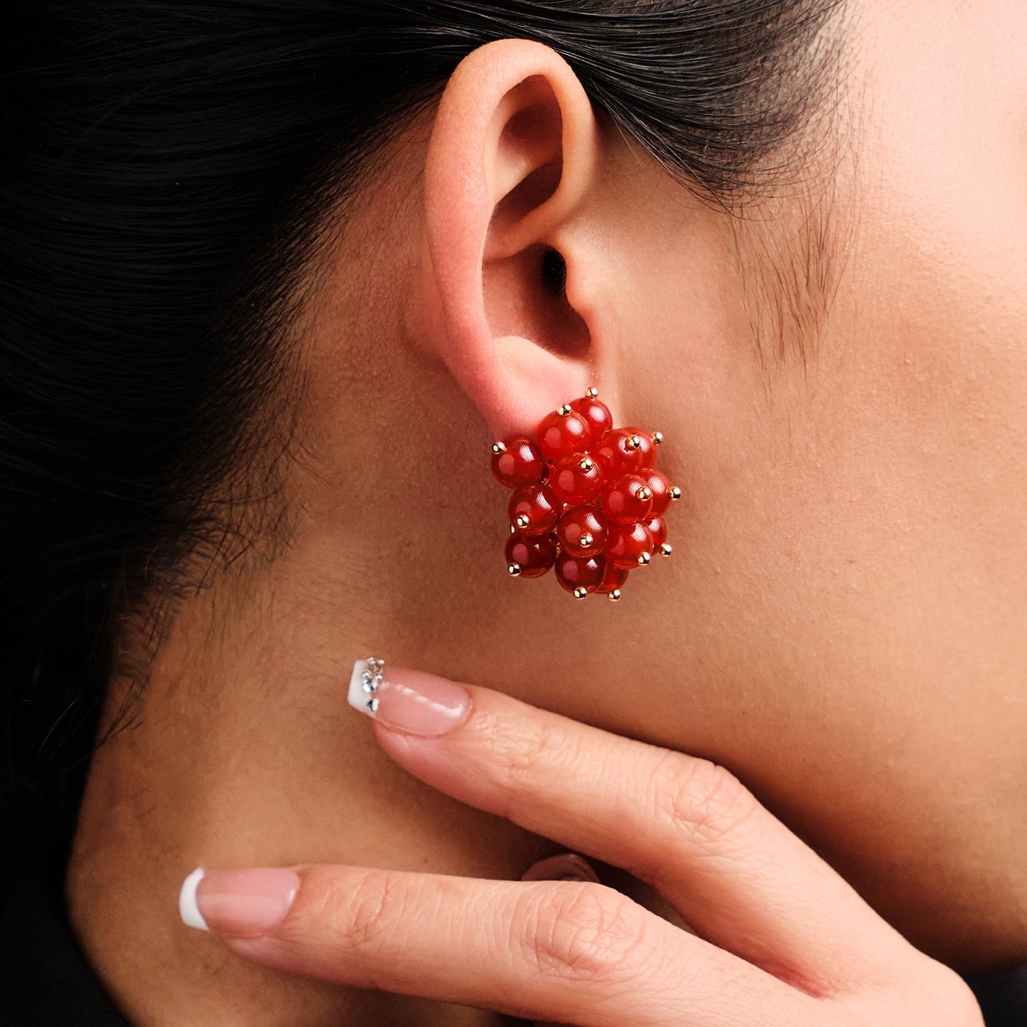 Vintage Carnelian Earrings
