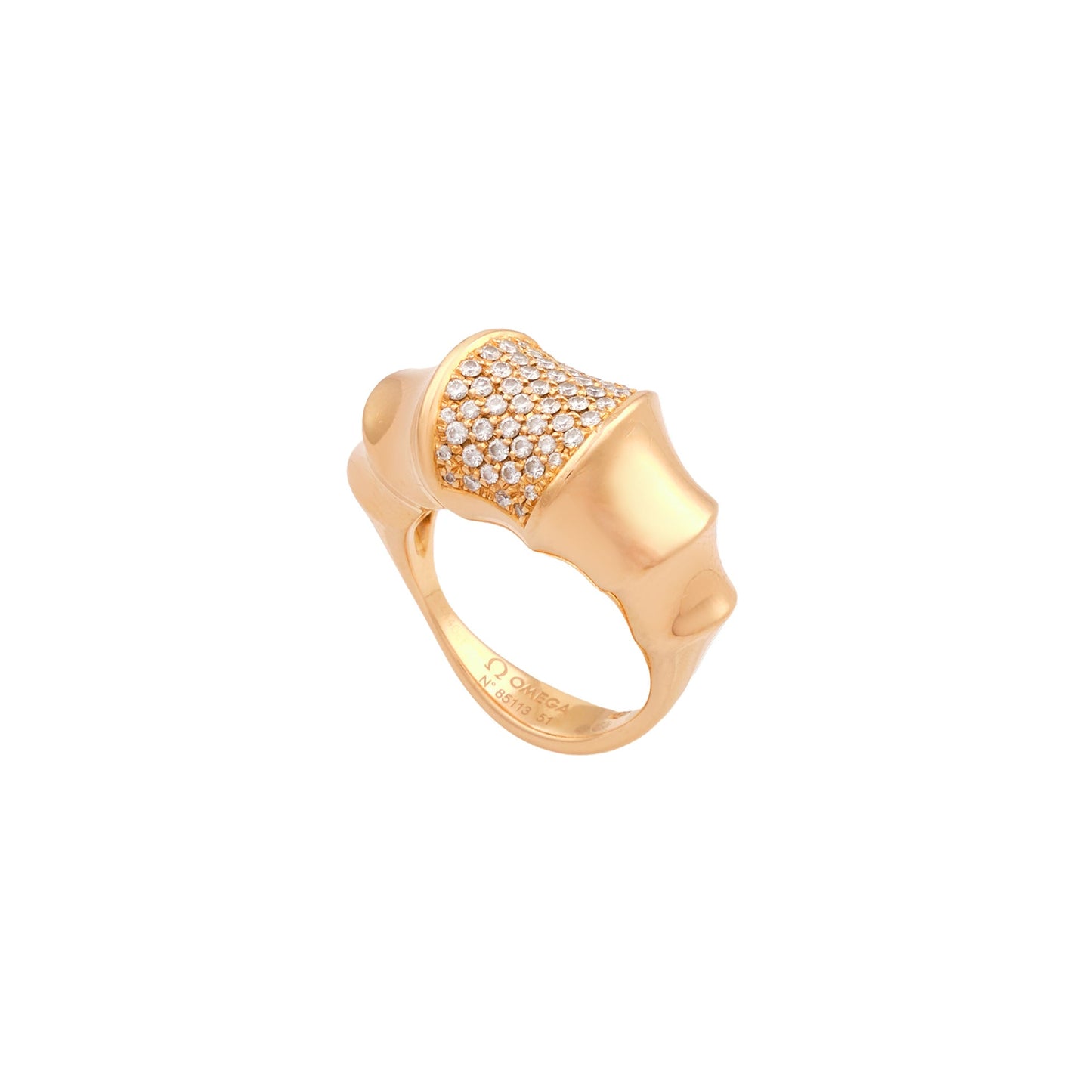Omega Sea Horse Diamond Ring
