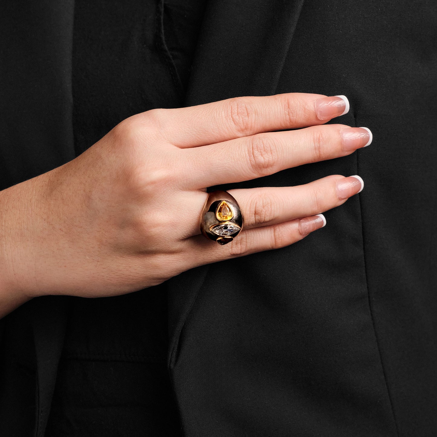 Vintage Sapphire and Diamond Ring