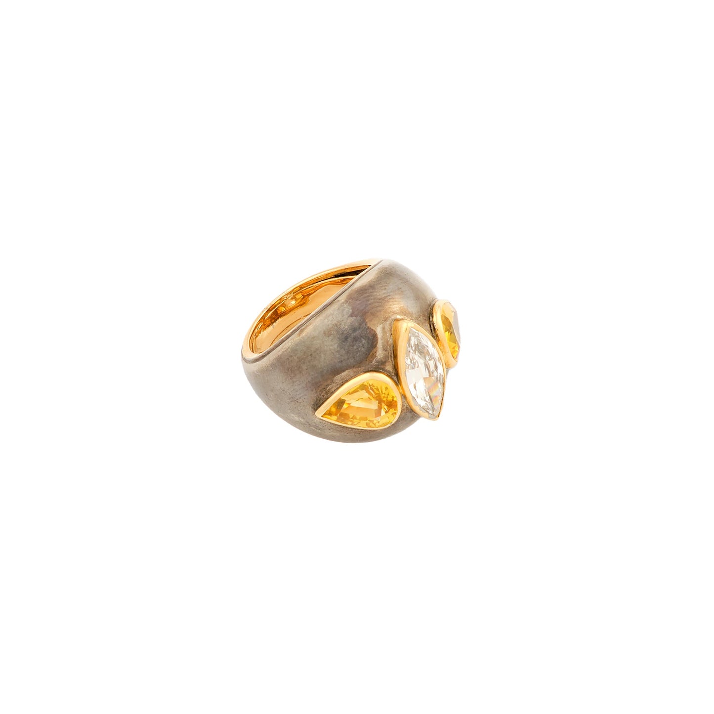 Vintage Sapphire and Diamond Ring