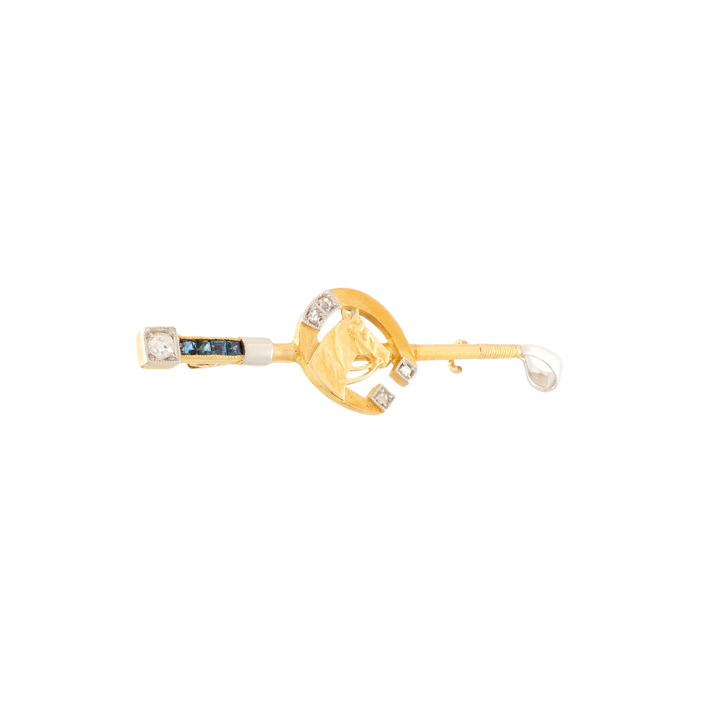 Vintage Horseshoe Brooch