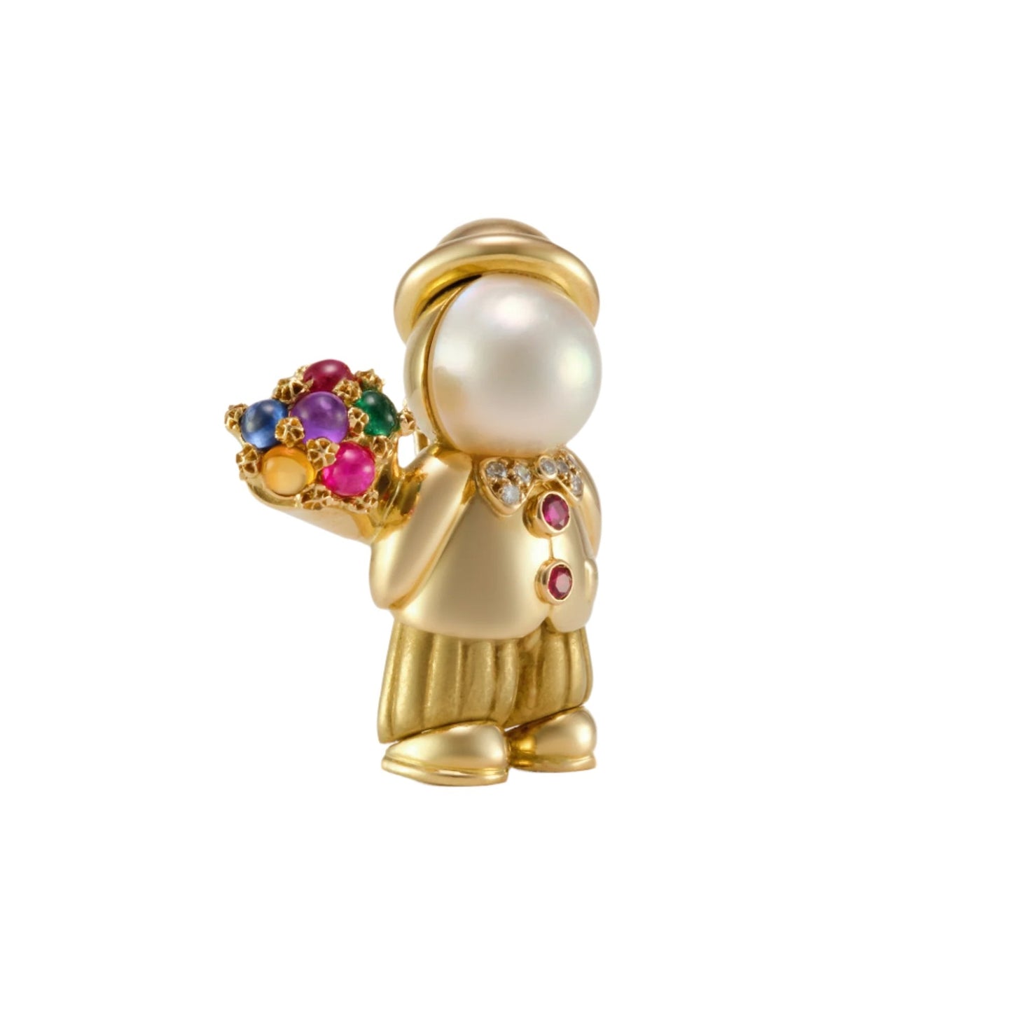 Fred Paris "Amoureux" Brooch
