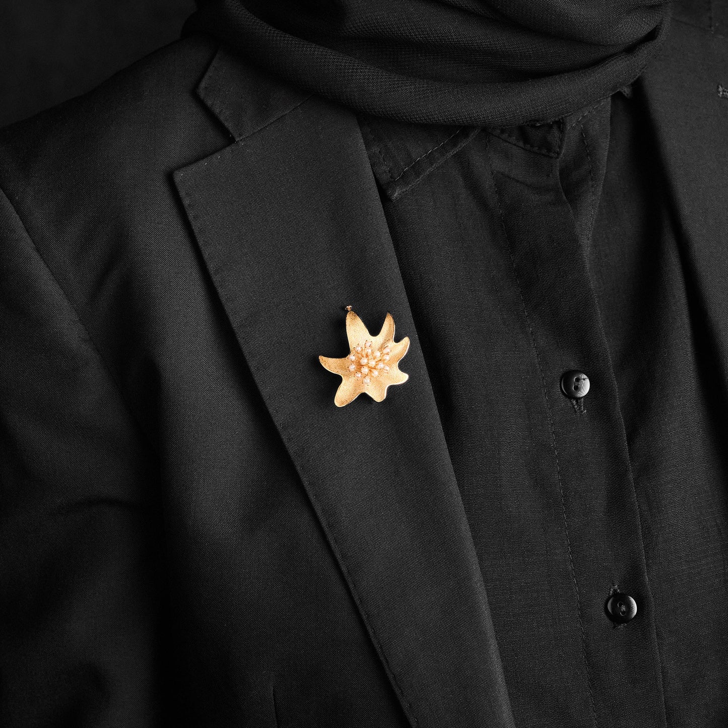 Vintage Starfish Brooch