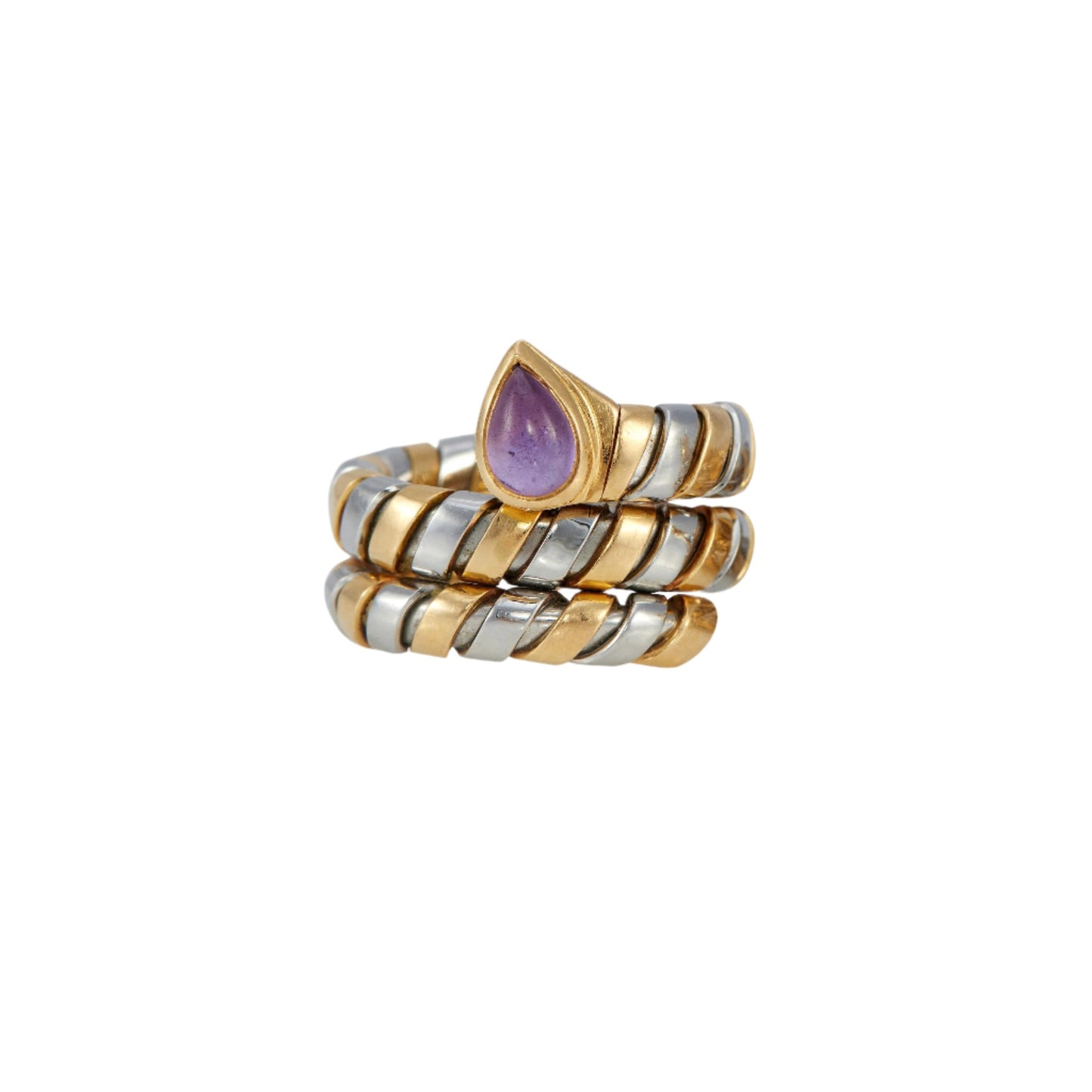 Bvlgari Amethyst Spiga Ring