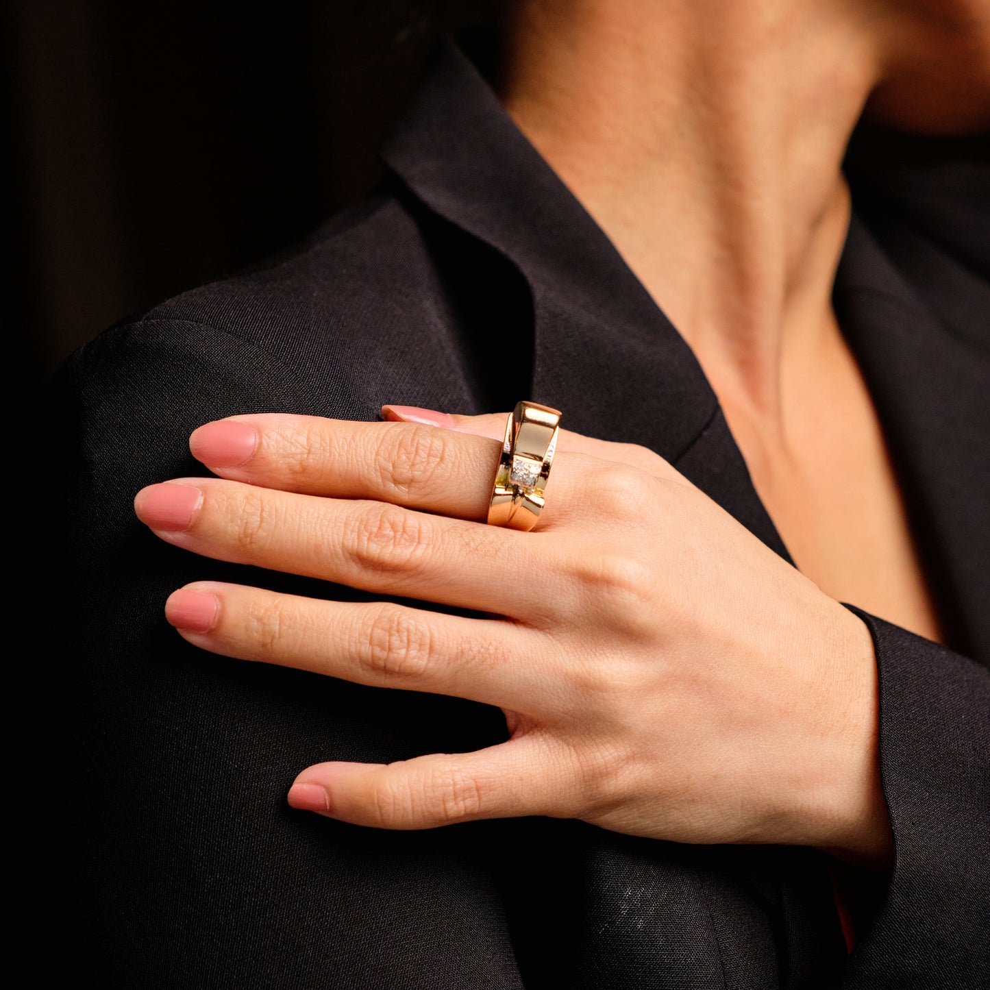Vintage Half-Knot Ring