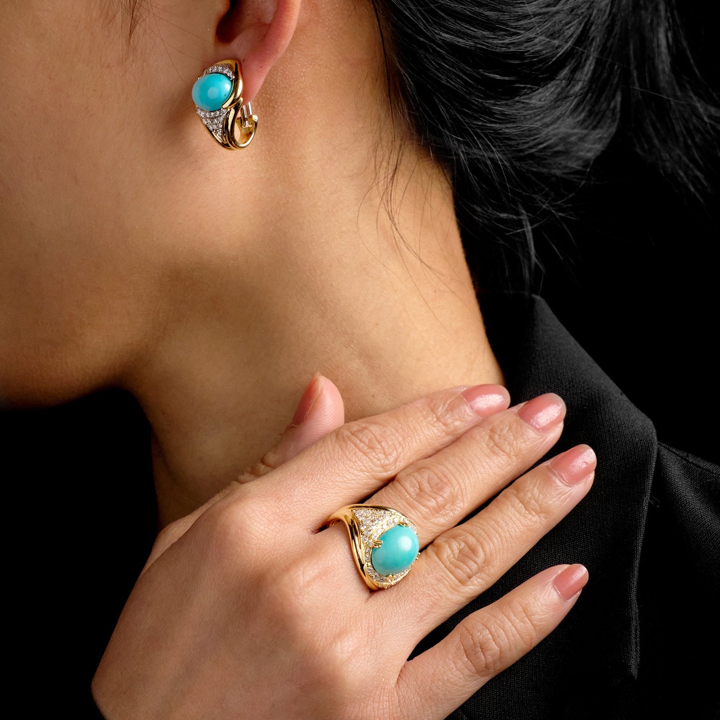 Vintage Turquoise Earrings