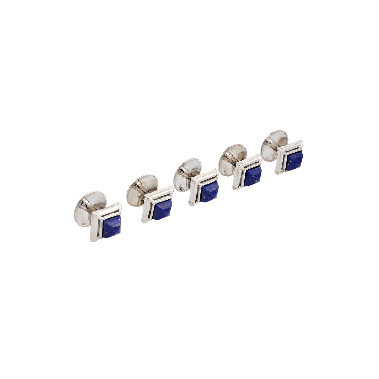 Vintage Lapis Lazuli Shirt Studs