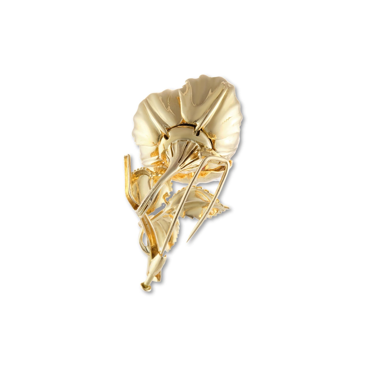 Vintage “En tremblant” Flower Brooch