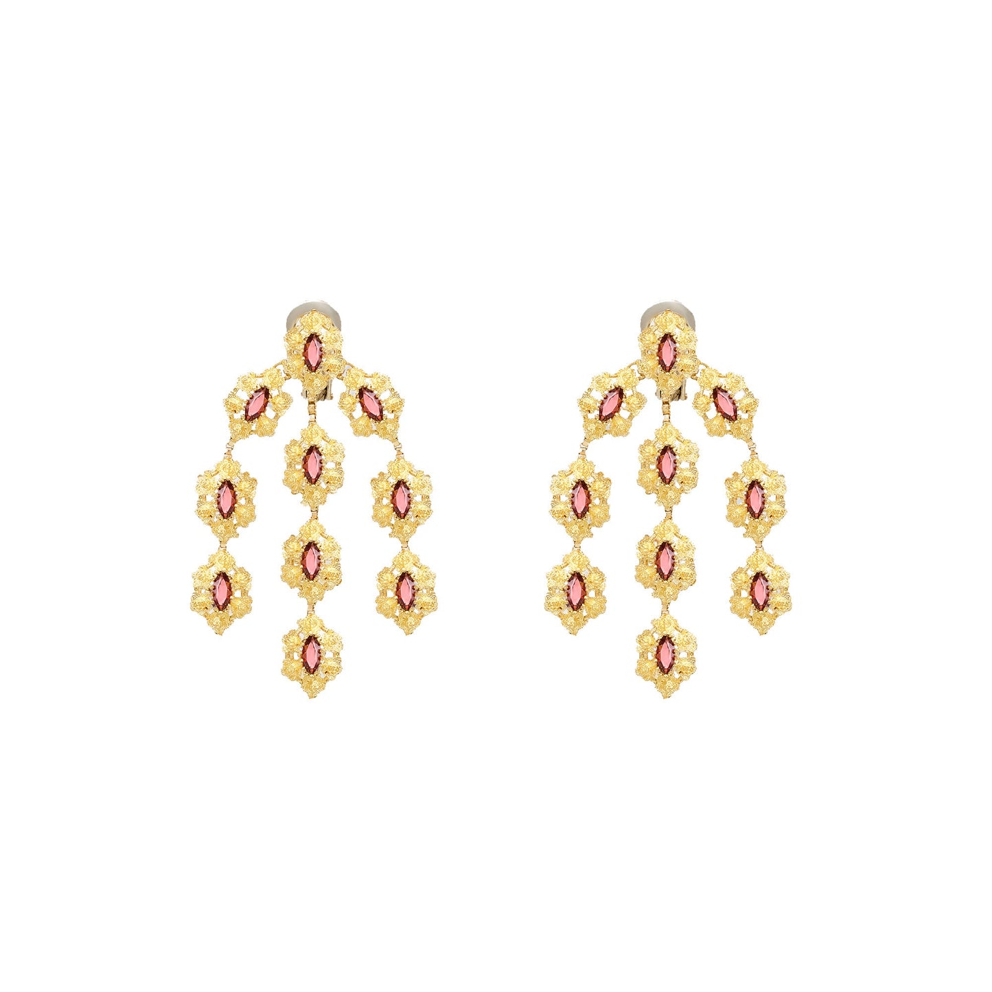 Jean Ete Garnet Earrings