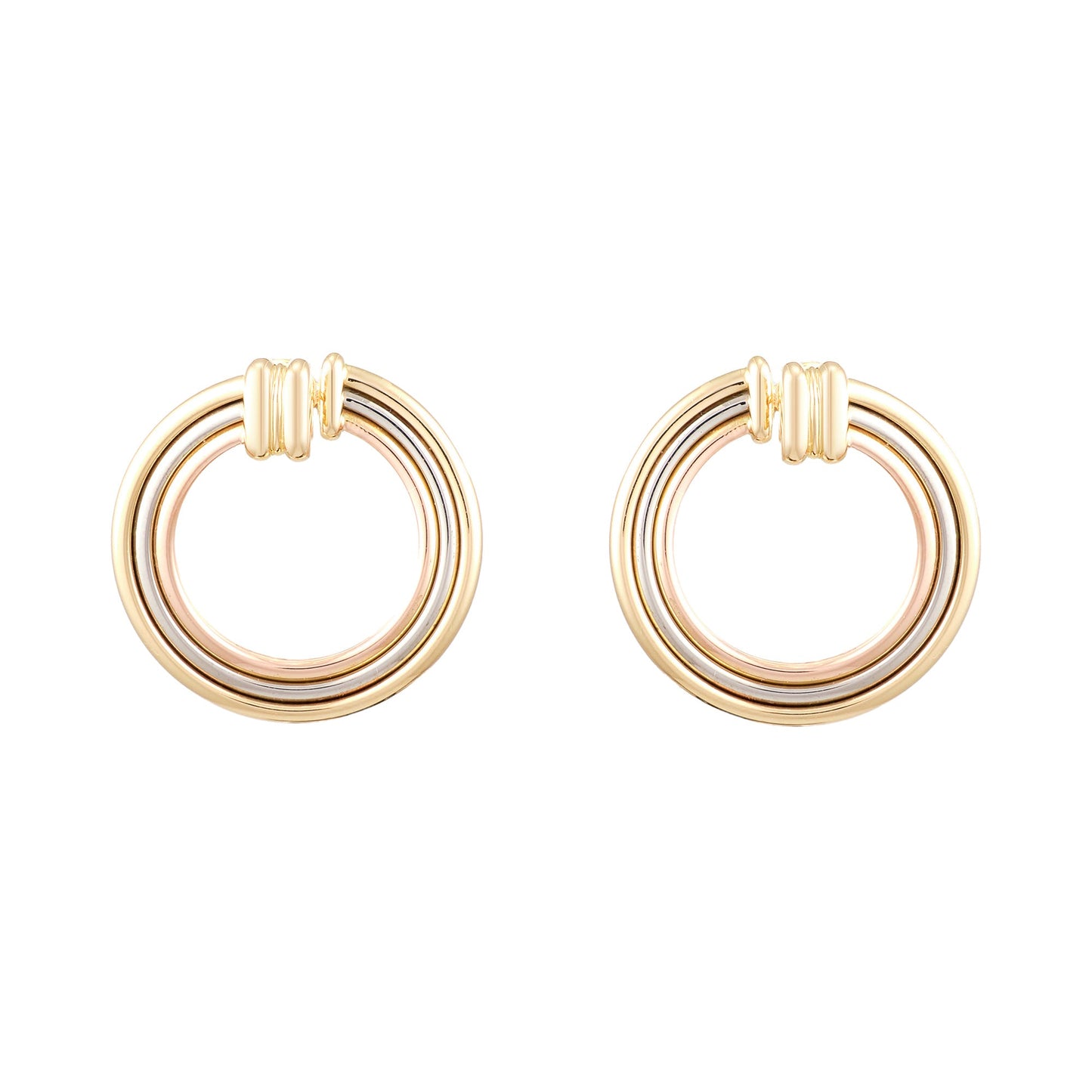 Cartier Trinity Hoop Earrings