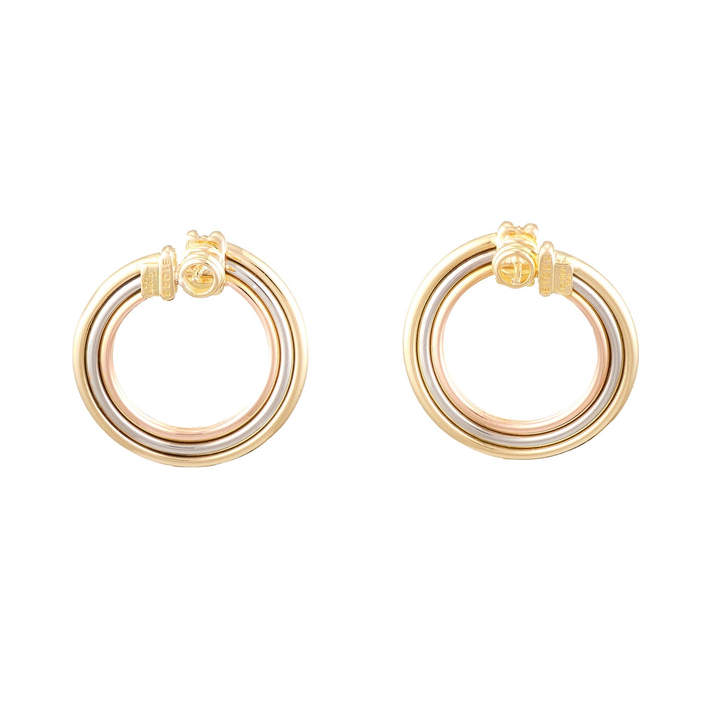 Cartier Trinity Hoop Earrings