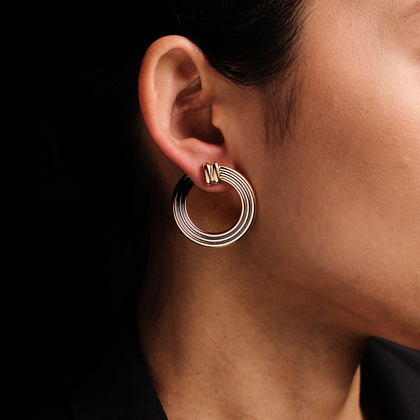 Cartier Trinity Hoop Earrings