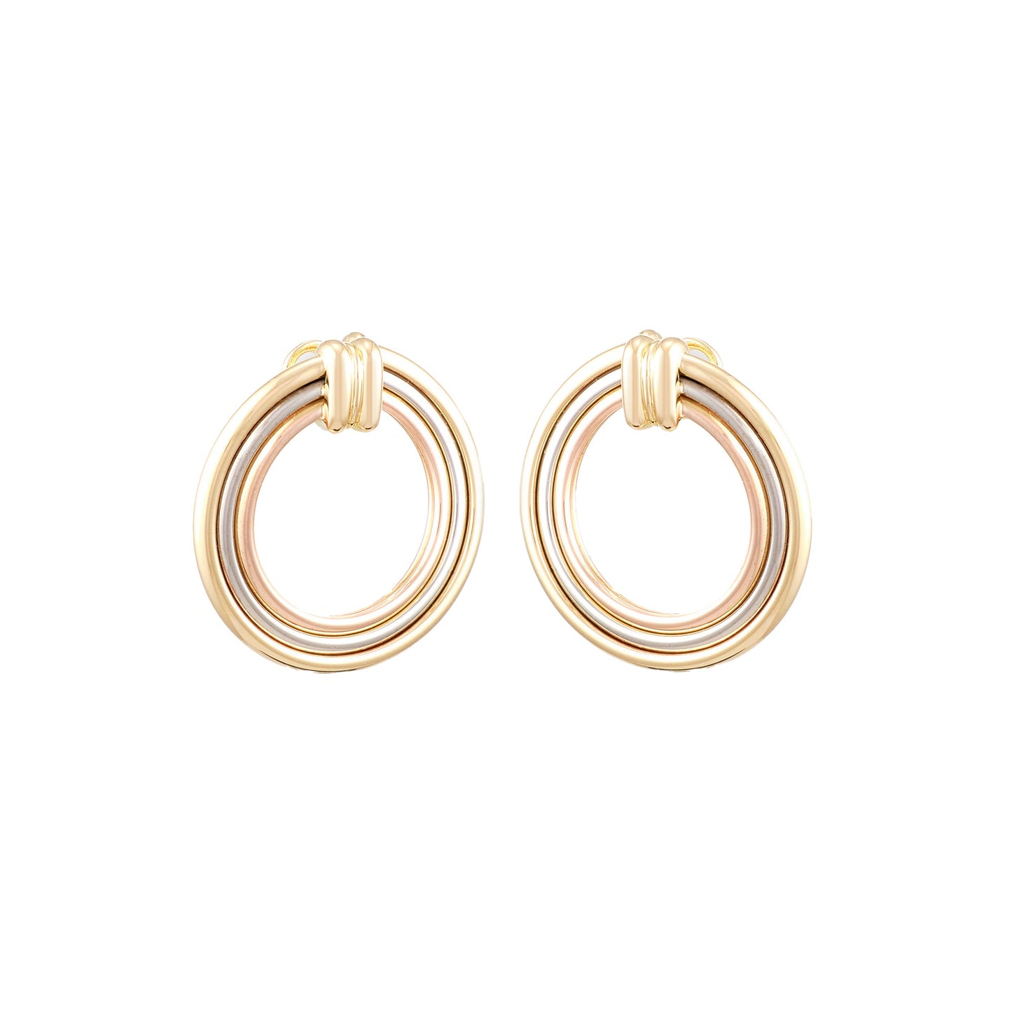 Cartier Trinity Hoop Earrings