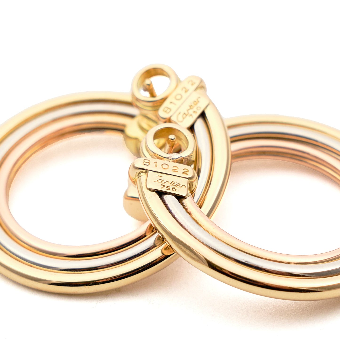 Cartier Trinity Hoop Earrings