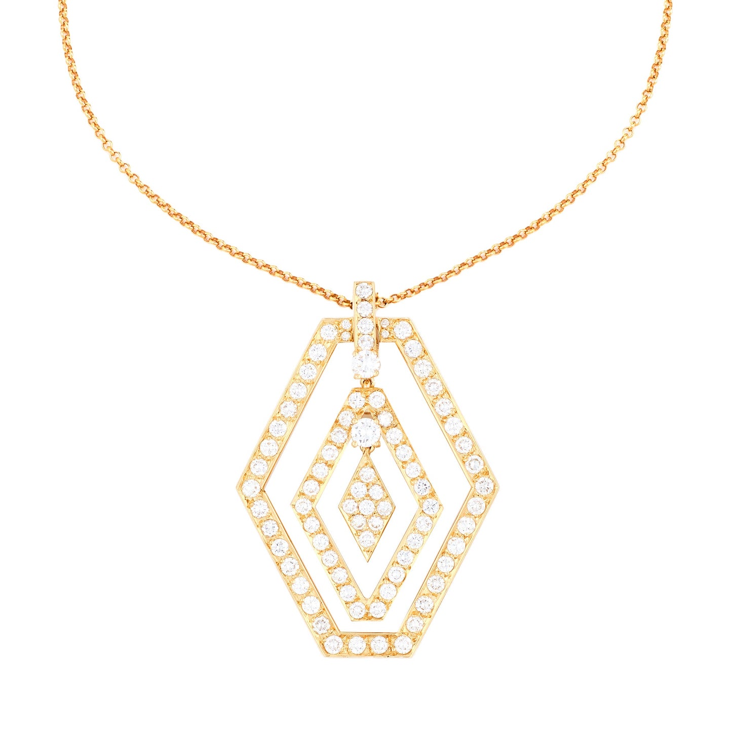 Frohmann Freres Diamond Pendant