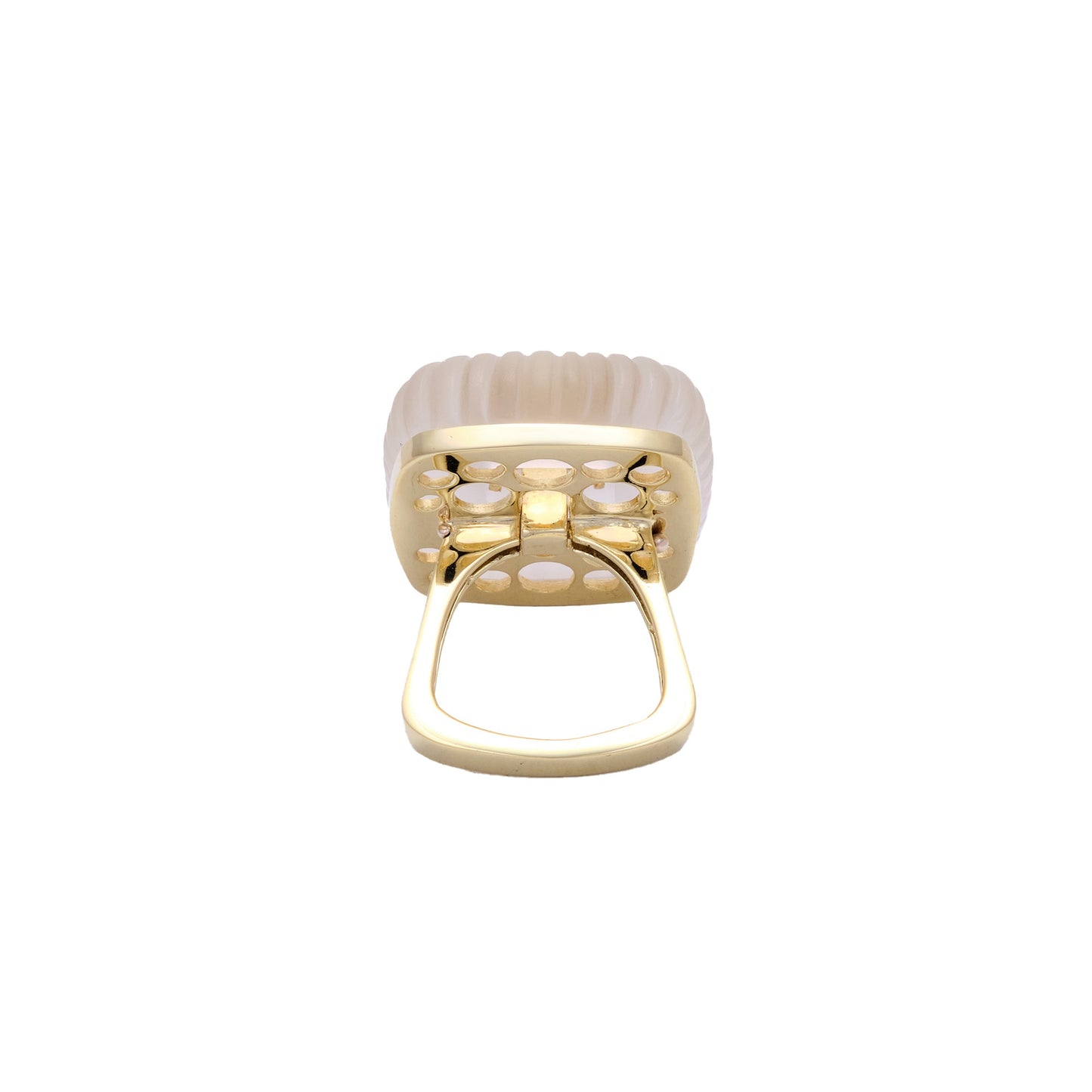 Vintage Rock Crystal Diamond Ring