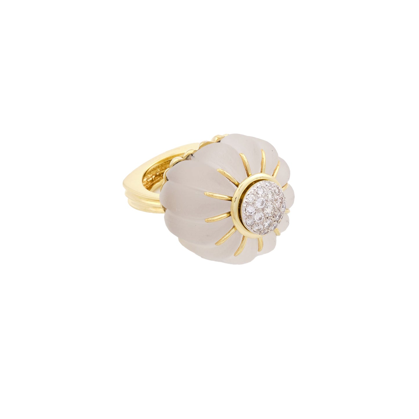 La Triomphe Rock Quartz Ring