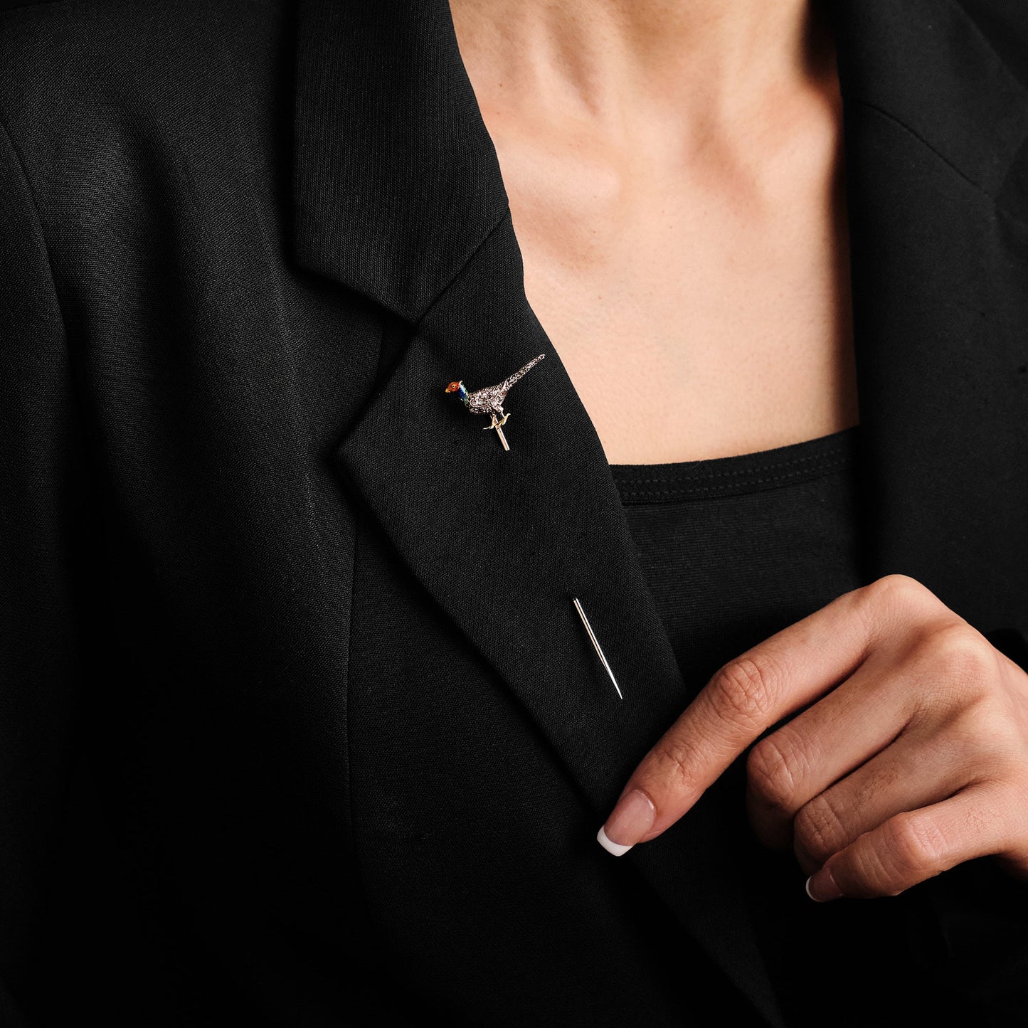 Antique Bird Pin