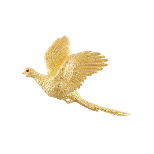 Bry Paris Pheasant Brooch