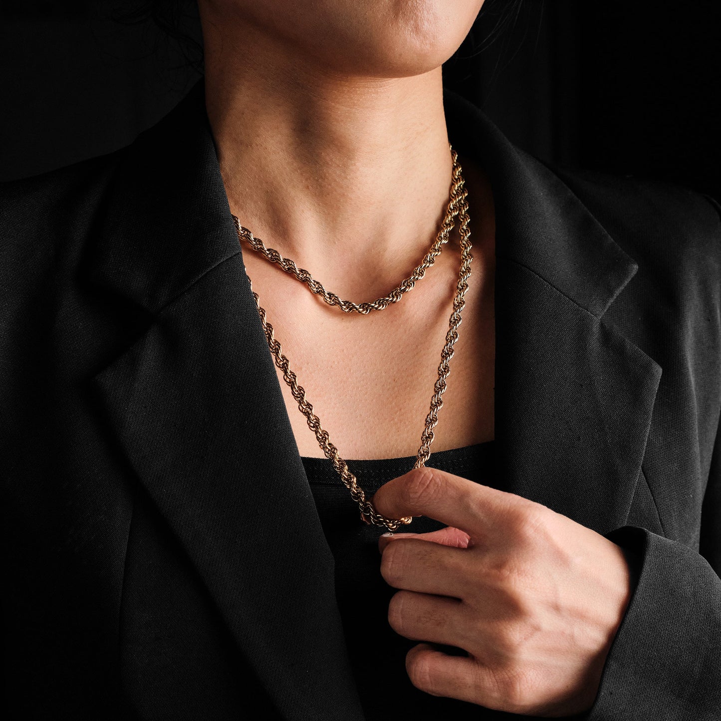 Vintage Rope Twist Chain